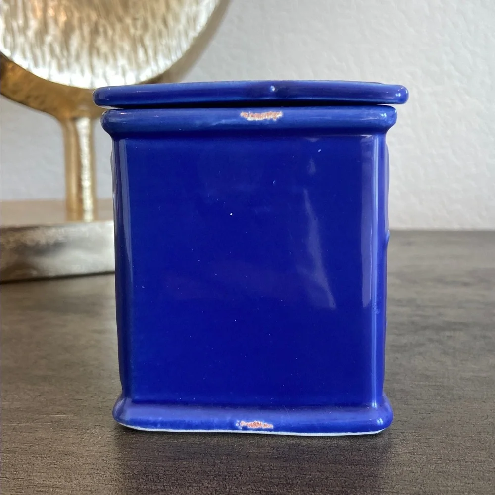 Sur la Table ANTICA FORNERIA DEL BORGO SPEZIE - Ceramic Salt Spice Box Italy
